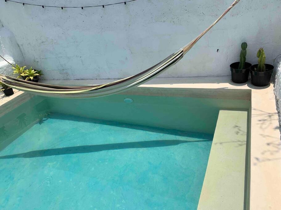 Casita Azul Colonial En El Centro De Merida. Exterior foto