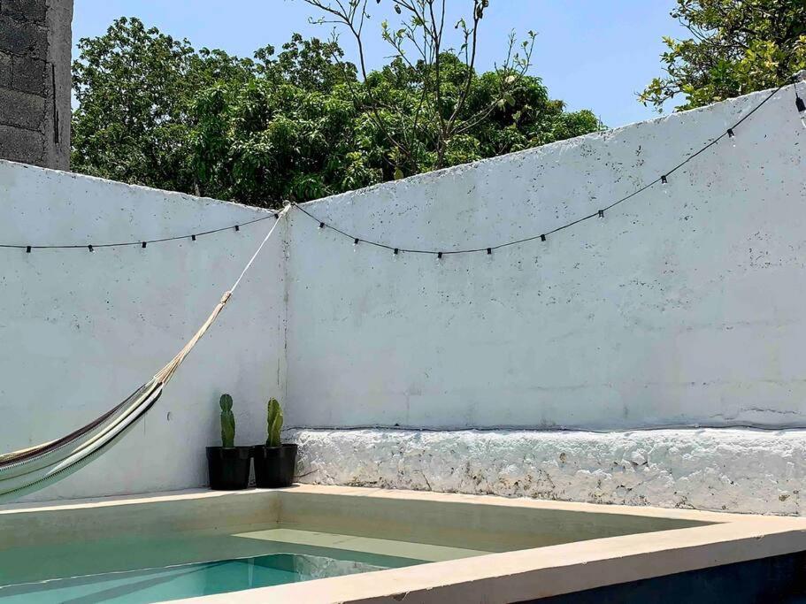 Casita Azul Colonial En El Centro De Merida. Exterior foto