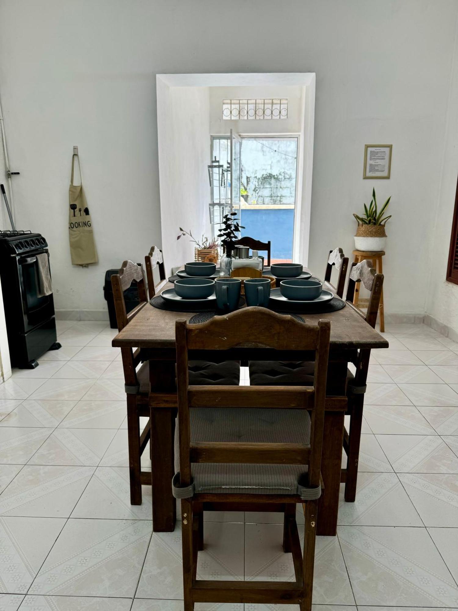 Casita Azul Colonial En El Centro De Merida. Exterior foto